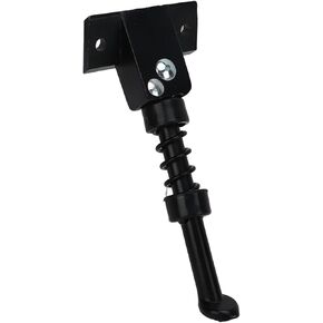 Scooter Kickstand, 10 Inch Electric Scooter Parking Stand, Scooter Stand Electric Kickstand for Scooter Scooter Stand Aluminum Alloy Black Foot Support Kickstand Holder for Spare Replacement Parts