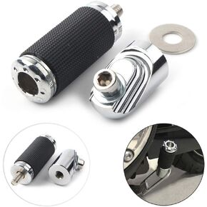 GZYF Motorcycle Jiffy Stand Kickstand Extension Kit for Harley Dyna Wide Glide FXDWG Fat Bob FXDB 1991-2017, Chrome