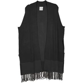 سترة Lyssé النسائية ذات المقاسات الكبيرة ذات الشراشيب in Kuwait