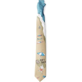 That's Shady Necktie Funny Neckties for Men Nerdy Tie Mens Novelty Neckties