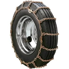 Security Chain Company QG2145 Quik Grip Square Rod Alloy CAM Style Truck Single Tire Traction Chain - Set of 2
