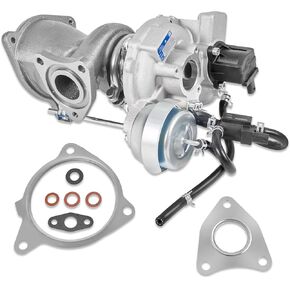 KP39 1.6L Turbo Turbocharger Kit with Gaskets Compatible with Ford Escape 2013-2016, Fiesta 2014-2017, Fusion 2013-2014, Transit Connect 2014-2015, Replace# CJ5G6K682DA, 54399700144
