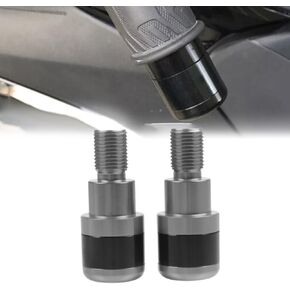 موتو قبضة ينتهي 22mm المقود ينتهي متوافق مع MT-10 / FZ-10 XSR900 XSR700 2016MT-09 TRACKER / FJ09 2015-2016 MT01 2004-2009 FZ1 FAZER 2006-2016