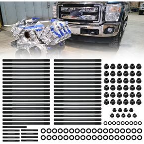 RULLINE متوافق مع مجموعة استبدال مسمار Ford 6.7 Powerstroke Head - مجموعة Ford 6.7 Powerstroke Stud الموثوقة لتحسين الأداء in Saudi Arabia