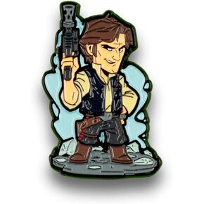 OFFICIAL Star Wars Darth Vader Pin | Exclusive Art Design By Derek Laufman | Star Wars Series Collectors Pins