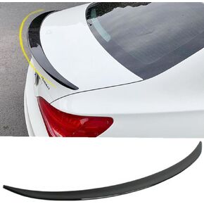 Rear Trunk Lip Spoiler Compatible with Mercedes Benz Sedan C117 CLA180 CLA200 CLA250 45AMG 2014-2019 Metallic Fleck Black