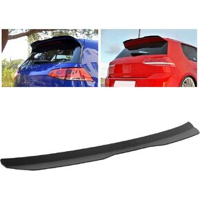 Fydun Rear Roof Spoiler Wing Hatchback Universal Rear Spoiler Kit Punch- Installation for Seat Maxton MK1 Mk2 Mk3 MK4 MK5 MK6 MK7 2000-2021