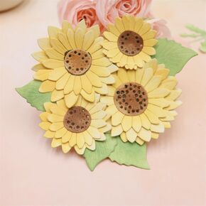 Cutting Dies for Card Making Metal Die-Cuts Scrapbooking Tool Hollow Frame DIY Craft Punch Template Embossing for Paper Album Decor (1-Tree frame 20.6x13cm)