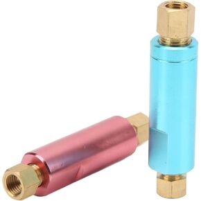 Pressure Valve 2pcs Valve Metal Brake Pressure Check Valve Universal for Race Cars