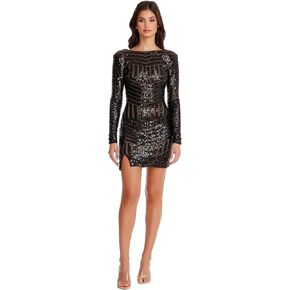 Dress the Population Women's Nathalia Bodycon Mini Dress