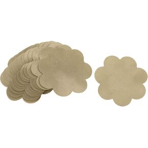 Women's Nipple Covers 8-Pair Set, Nude, Tan, One Size - Prevent Nipple Chafing- Nipple Concealer with or without Bra- Disposable Bra Pad, Breast Pasties Self-Adhesive No Show Bra