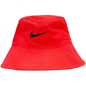 Nike Little Kids’ UPF 40+ Bucket Hat – Red – One Size Fits All (4-7)