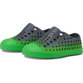 Native Shoes Kids Jefferson Ombre (Toddler/Little Kid) - Shoes for Kids - EVA Upper - Slip-on Styling Gravity Grey/Grasshopper Green/Gravity Grasshopper Ombre 6 Toddler M