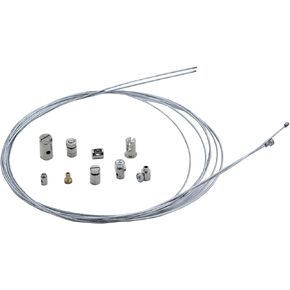 Universal Motorcycle Emergency Throttle Clutch Brake Cable Repair Kit Fits for Honda Yamaha Kawasaki Suzuki Motorcycle ATV Motorcross Bicycle Scooter Bike.etc