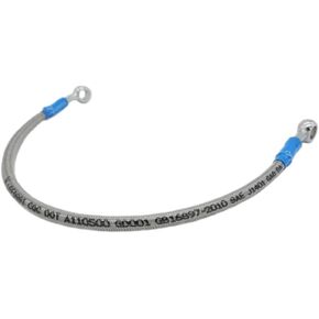 450mm 45cm LE LEFOSSI Motorcycle Reinforced Hydraulic Brake Oil Hose Line Pipe Fitting Stainless Steel Braided Cable Compatible with Motorcycle Pit Dirt Bike Enduro Motocross Street Bikes Sport Bikes