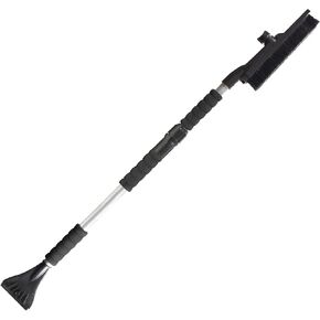 SubZero 15781 Monster 60" Swivel Head Snowbrush with integrated Ice Scraper , black