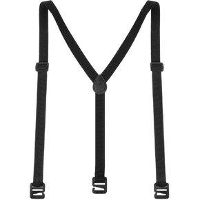 Aster Black Suspenders for Men, Hidden Suspenders Three-Point Belt Loops Elastic Adjustable Mens Suspenders for Dress Pants, Tuxedos, Jeans