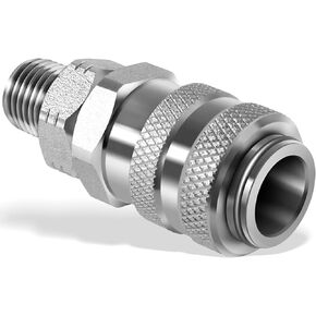 Replacement for OTC 5869-1 & J-47912-QC Fuel System Coupler Fitting Tool, for Connection to 'Compu-Check' Quick Connect Fittings, Fit for Detroit Diesel S60, Cummins, Caterpillar, MBE900, MBE4000