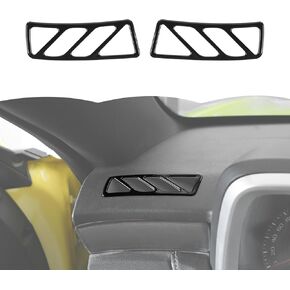 RT-TCZ A Pillar Dashboard Air Conditioner Outlet Vent Trim Cover Decoration Interior Accessories for Chevy Camaro 2010-2015,Black