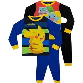 Pokemon Boys' Pajamas 2 Pack