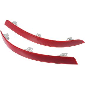 Rear Bumper Reflector Light 1668200374 for Mercedes Benz GLS450 2017-2019 ABS Red Gray