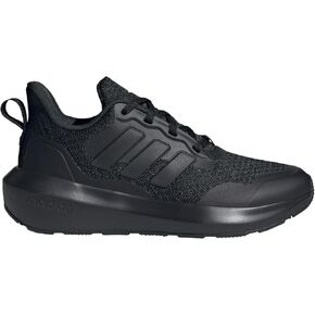 adidas Fortarun 2.0 Sneaker, Black/Black/Grey, 5 US Unisex Big Kid