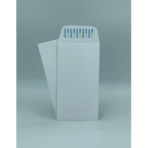 500 Minas Envelope #7 Coin/Cash/Small Parts Envelope, 3-1/2" X 6-1/2", Peel & Seal, Premium 24lb. White, 500/Box