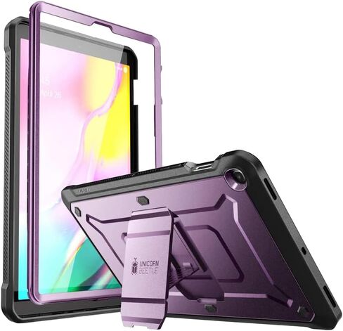 حافظة سلسلة SUPCASE Unicorn Beetle Pro لجهاز Galaxy Tab S5e، حافظة واقية متينة لكامل الجسم مع واقي شاشة مدمج لجهاز Samsung Galaxy Tab S5e 10.5 بوصة موديل 2019 (SM-T720/T725) (أسود) in Kuwait