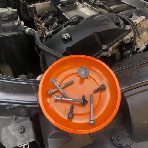 علبة الأجزاء المغناطيسية لبراغي المقبس والأجزاء المعدنية، مغناطيس قوي للغاية، حامل صينية مغناطيسي سميك in Kuwait