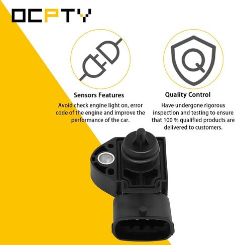 OCPTY Fuel Injection Pressure Sensor fit for 2001-2009 for Volvo S60,2004-2006 for Volvo S80,2001-2007 for Volvo V70,03-2007 for Volvo XC70,2005-06 for Volvo XC90 31272732 Fuel Rail Pressure Sensor in Saudi Arabia
