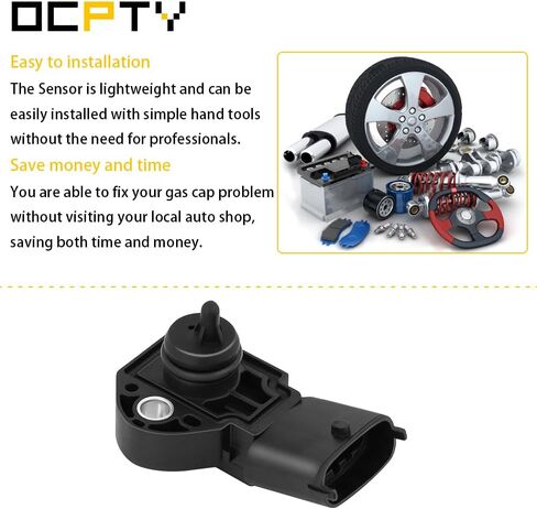 OCPTY Fuel Injection Pressure Sensor fit for 2001-2009 for Volvo S60,2004-2006 for Volvo S80,2001-2007 for Volvo V70,03-2007 for Volvo XC70,2005-06 for Volvo XC90 31272732 Fuel Rail Pressure Sensor in Saudi Arabia