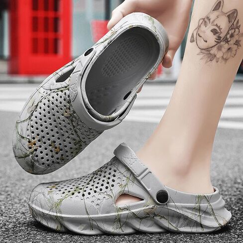 CERYTHRINA Men Garden Clogs Shoes Slippers: Lightweight Casual - Slip On Sandals for Outdoor Summer Beach Walking in Saudi Arabia