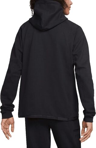 Nike Jordan Essentials Men's Warmup Hooded Jacket (as1, alpha, m, regular, regular, Black/Gym Red) in Saudi Arabia
