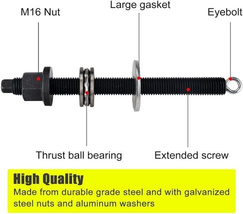 Crank Pulley Install Tool 551141 Harmonic Balancer Installation Tool 551141 Replacement for GM LS Series Engines 1997-UP in Saudi Arabia