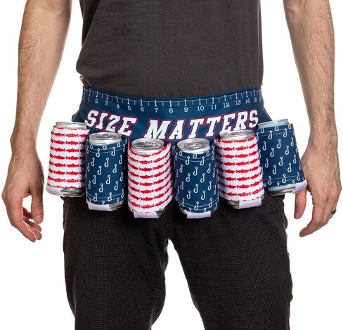 Calhoun Unisex Funny Fishing Themed Novelty Beverage Holder Party Beer Belt in Saudi Arabia