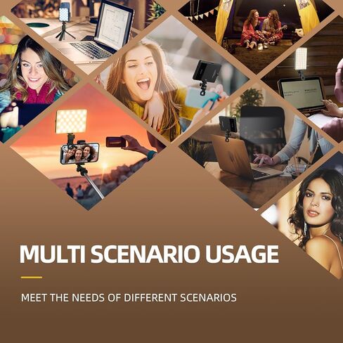 ضوء سيلفي ليد، ضوء هاتف مع مشبك، ضوء سيلفي قابل لإعادة الشحن بقدرة 3000 مللي أمبير في الساعة، ضوء صور مع 3 أوضاع إضاءة، ضوء ليد محمول للهاتف، آيفون، الكمبيوتر المحمول، الصور، تسجيل الفيديو، تيك توك، سيلفي، لايف، مدونة فيديو in Kuwait