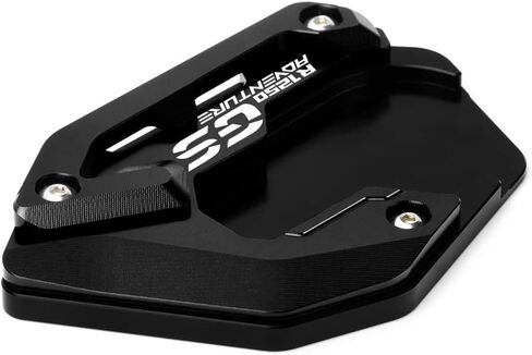 For BMW R1250GS Adventure 2018-2023 (Low Suspension) Motorcycle CNC Support Extension Plate Kickstand Side Stand Pad r 1250 gs adv r1250gsa Accessories (black) in Saudi Arabia