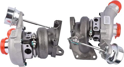 2 قطعة شاحن توربيني يسار ويمين FL3Z6K682A JT4Z6K682B لاستبدال محركات Ford F150 2.7L V6 2015-2017 OE # FL3Z6K682D FL3Z6K682C JT4E6K682AC 53039700407 Weonefit in Saudi Arabia