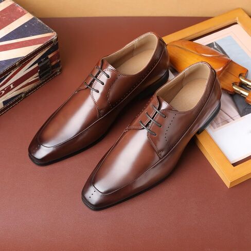 Split Toe Oxford for Men Retro Dress Shoes VintageSlip-on Formal Oxfords Shoes in Saudi Arabia