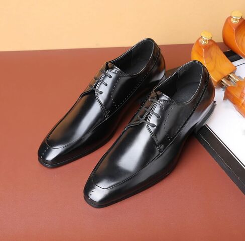 Split Toe Oxford for Men Retro Dress Shoes VintageSlip-on Formal Oxfords Shoes in Saudi Arabia