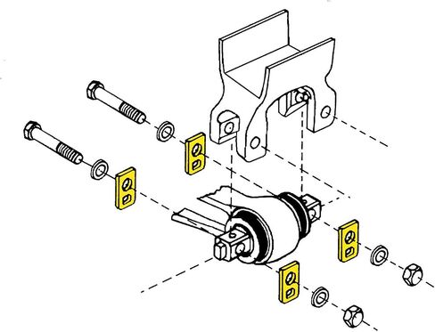 MOOG K100027 Alignment Shim in Saudi Arabia