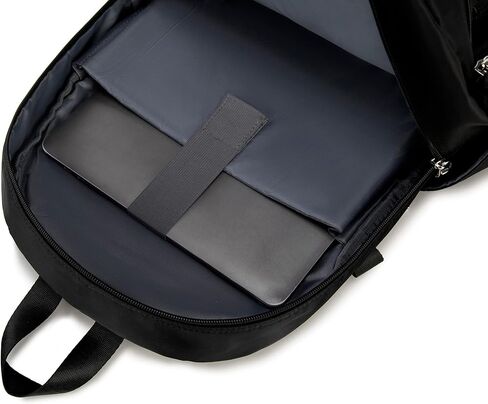 حقيبة ظهر Wadirum Fashion للفتيات حقيبة كمبيوتر محمول لطيفة للنساء باللون الأسود in Kuwait