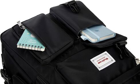 حقيبة ظهر Wadirum Fashion للفتيات حقيبة كمبيوتر محمول لطيفة للنساء باللون الأسود in Kuwait