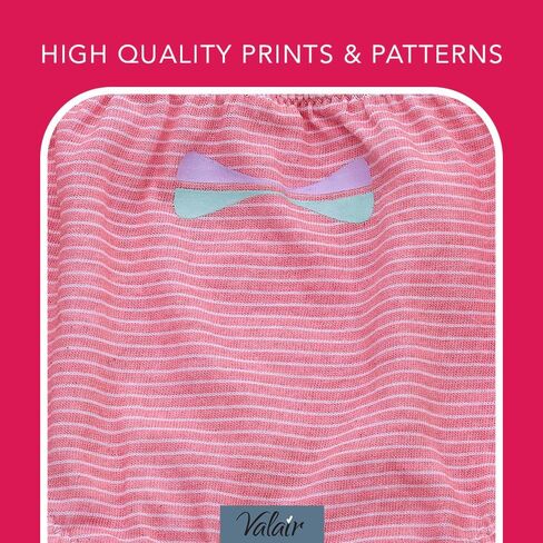 Kids' Cotton Underwear Panties 3-Pack - Soft, Full-Cut Briefs for Little and Teen Girls in Kuwait