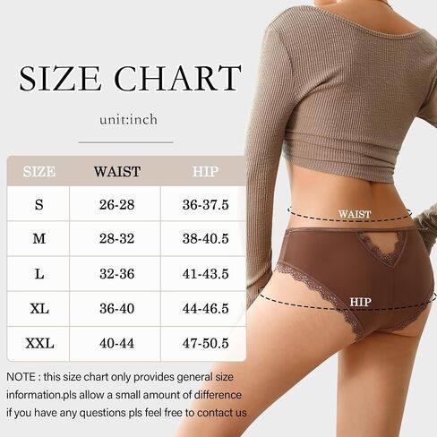 Eiggam Lace Underwear for Women Sexy Seamless Cheeky Underwear for Women Smooth Bikini Panties Stretch Women Underwear Pack in Saudi Arabia