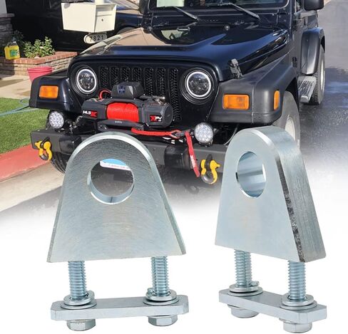 2 حزمة لحام/مسمار على الأغلال مع لوحة داعمة تناسب تكبل 3/4 بوصة أو مصد الشاحنة أو دلو الجرار in Kuwait