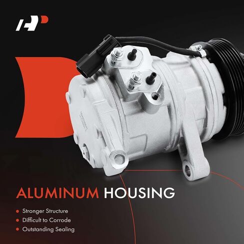 A-Premium Air Conditioner AC Compressor with Clutch Compatible with Jeep Grand Cherokee 2005-2007, Commander 2006-2007 & Dodge Durango 2004-2007 & Chrysler Aspen 2007, 3.7L 4.7L in Saudi Arabia