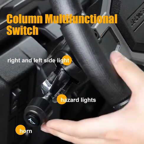 Pre-Wired ATV UTV Turn Signal Kit Compatible With Polaris, Can-Am, Kawasaki, Arctic Cat, CFMOTO, Pioneer,Dirt Bike Street Legal Kit in Saudi Arabia