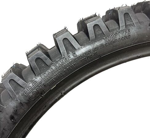 إطار الدراجة الترابية MMG 100/90-19 موديل P82 أمامي أو خلفي للطرق الوعرة يناسب Yamaha IT175 (1982-83)، WR450F (2003-13)، YZ100 (1982-83)، YZ250 (1994-13)، YZ400F ( 1998-99)، YZ426F (2000-02) in Saudi Arabia