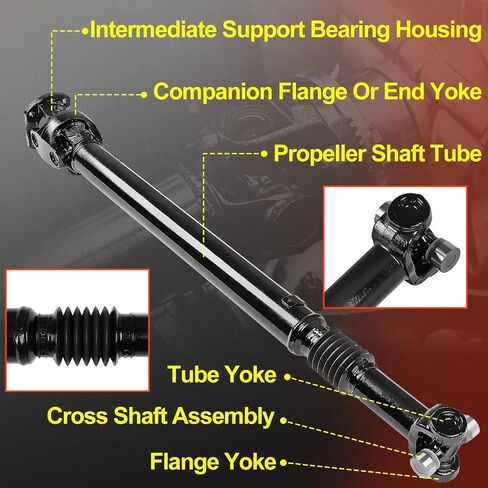 Front Drive Shaft Driveshaft Assembly Fit for Ford F-250 / F-350 / F-450 / F-550 Super Duty V8 6.2L/6.7L 4WD 2011-2016 OE# 938304 652015 BC3Z4A376A in Kuwait